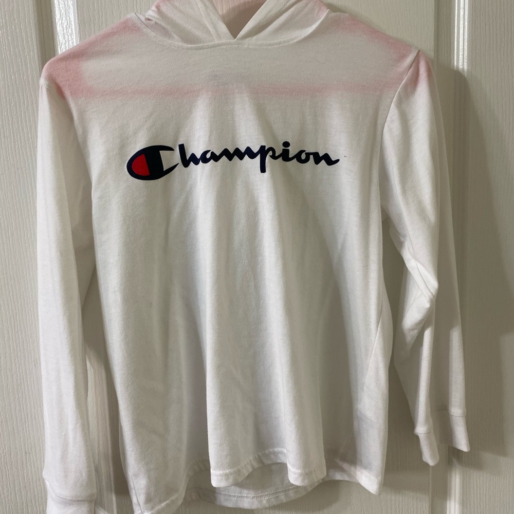 Champion hooded long sleeve